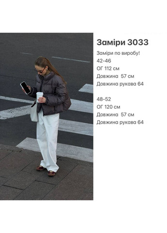 Темно-бордова демісезонна жіночий пуфер No Brand