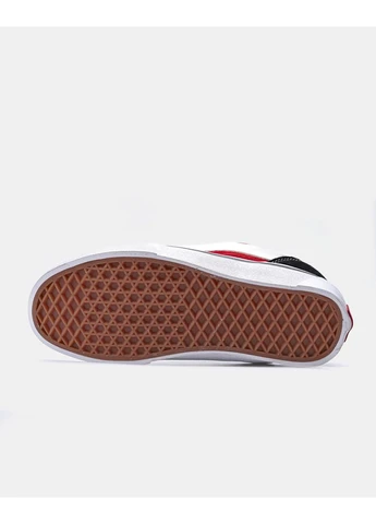 Черные летние кеды vans knu-skool black red box ванс кну скул No Brand