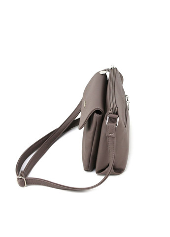 Жіноча сумка крос-боді 544181 коричнева Voila (325976931)