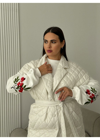 Жилет стеганый с поясом No Brand (369502156)