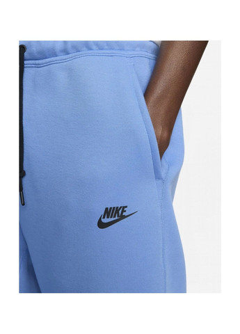 Голубые демисезонные брюки Nike