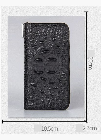 Кошелек клатч под кожу рептилии, крокодила ( код: IBP004B ) Baellerry (324611054)