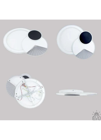 Смарт люстра управляемая светодиодная COMETA 3R 90 Вт 540x420x60 мм Белая ESLLSE (365651744)