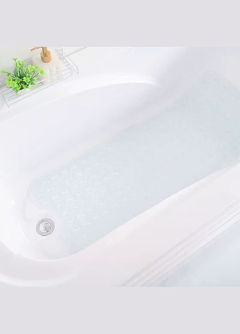 Килимок для ванної кімнати та душу атиковзкий, для тіла масажний силіконовий з присосками,, 40х100см No Brand (337341979)