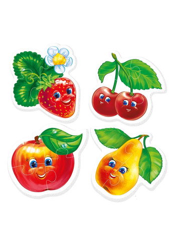 Дитячі бебі пазли "Фрукти" VT1106-77 укр. мовою VladiToys (366815042)