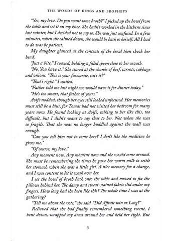 The Words of Kings and Prophets. Gael Song. Book 2 No Brand (385302296)