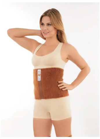 Комплект набір лікувальні зігріваючі двосторонні наколінники з поясом з верблюжої вовни для дорослих (482130-Prob) Розмір ХL Unbranded (370843580)