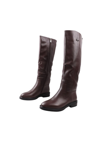 Чоботи жіночі коричневі натуральна шкіра Molka 410-26ZSC (365859875)