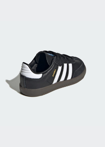 Черные всесезонные кроссовки samba og kids adidas