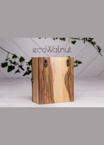 Настінна дерев'яна ключниця з гравіюванням EcoWalnut (295266089)