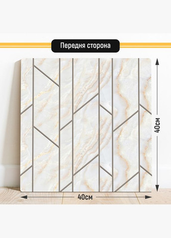 Двосторонній пластиковий фотофон, 40x40 см - №63110 PolyPlast (354358648)