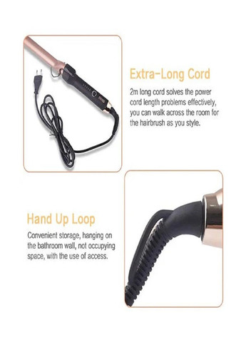 Плойка для завивки волос 19мм 20106 температурных режимов 5 Черный DSP (301867868)