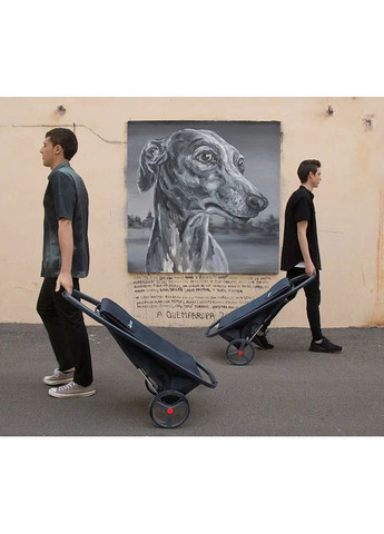 Сумка-тележка Com MF 8 Black Tube Negro 53л (930279) Rolser (324265840)