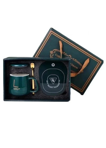 Керамическая электрочашка с подогревом в подарочной коробке в 3 цветах от сети 220в Unique (365877063)