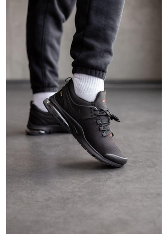 Чорні Осінні кросівки чоловічі nike air presto gore-tex black найк аір No Brand