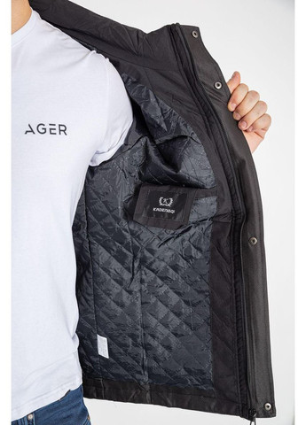 Чорна куртка чоловіча демісезонна,, 214r22013 Ager