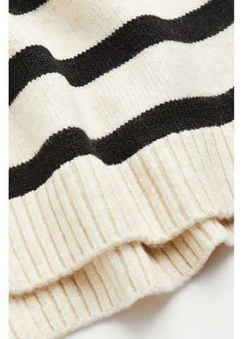 Комбинированный демисезонный свитер-поло H&M