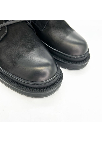 Черные зимние ботинки (р) замша 0-2-2-am-7216m-1-1m Danler