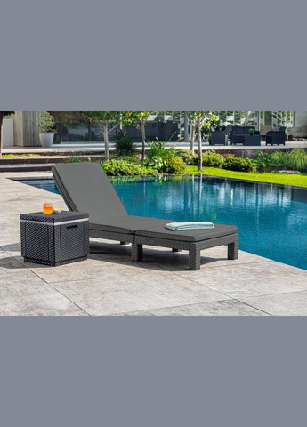 Стіл-скриня з термоізоляцією Ice Cube, графіт Keter (329407717)