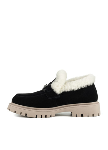 Gifanni Туфлі (1763Ц) чорний з натуральна замша, китай — зима (328914164)