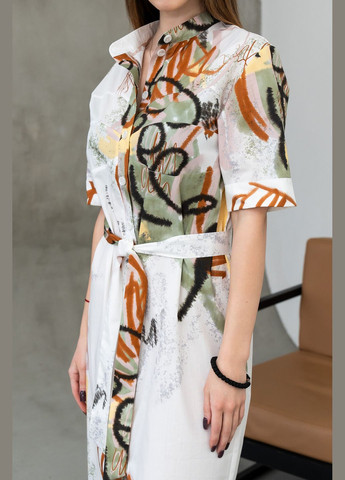 Білий кежуал, святковий, ділова сукня ри мари лусія ск 0224 сукня-сорочка RiMari