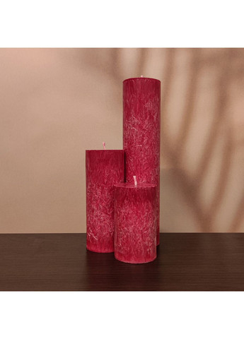 Червоні свічки з пальмового воску Liliya Flowers (366026755)