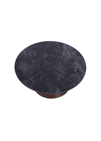 Журнальний столик VIRGINIA A чорний глянець/коричневий мат Intarsio (365461408)