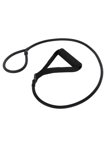 Еспандер трубчастий з ручками та лямками для ног BODY SHAPER 10046 (латекс, поліестер, чорний) SP-Sport (354703514)