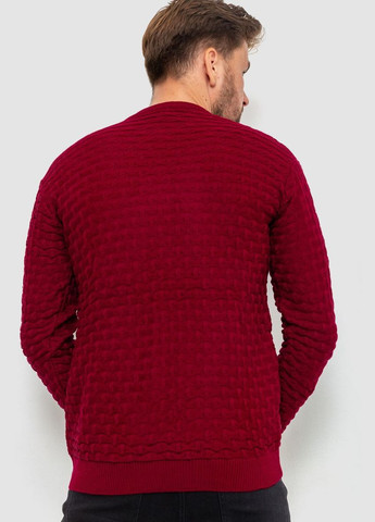 Бордовий демісезонний светр чоловічий, колір темно-синій, Ager