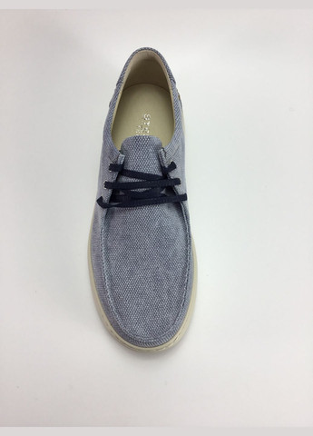 Голубые мужские мокасины голубые Stepter