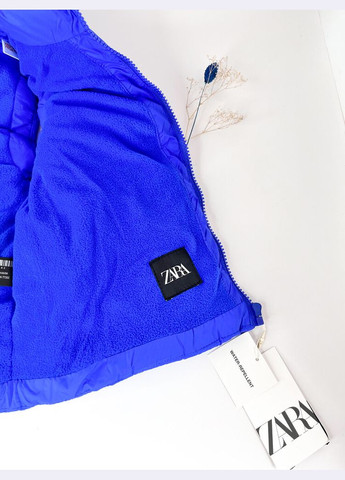 Демисезонный жилет 98 см синий артикул Л1006 Zara (300361198)