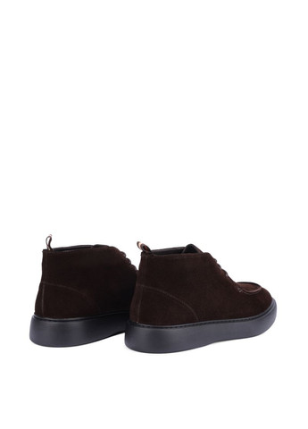 Коричневые осенние мужские ботинки 5012dh-99-662r коричневый замша Miguel Miratez