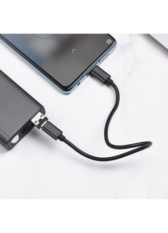 Многофункциональный универсальный кабель 60Вт Micro USB, Type-C, Lightning 3А с кейсом и скрепкой, черный No Brand (364489706)