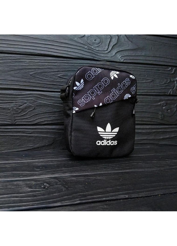 Практична чоловіча сумка з блискавкою та ременем на плече No Brand (365762023)