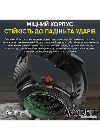 Sniper Black-Silver 36 мм. Modfit (354661573)
