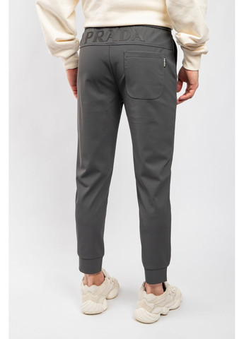Серые кэжуал демисезонные брюки Prada
