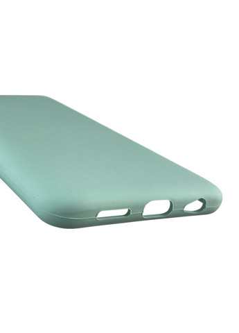 Чехол для Redmi Note 10 силиконовый с микрофиброй нескользящий на сяоми редми нот 10 бирюзовый Xiaomi (366389711)