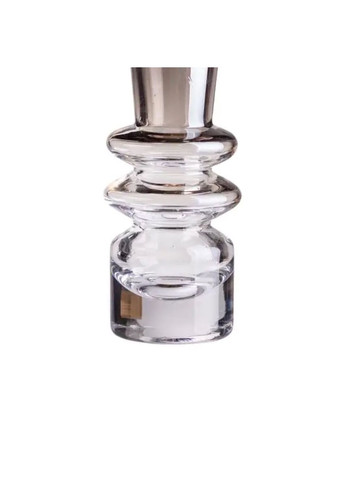 Количество: Ваза стеклянная декоративная 19.5 см скандинавский стиль для цветов и интерьера прозрачная для декора. ProDobro (364191686)