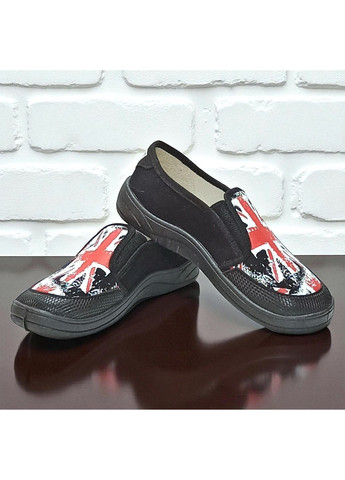 Ортопедичні текстильні сліпони, закриті капці на липучках для хлопчика, змінне взуття до школи Валді Waldi (373478041)