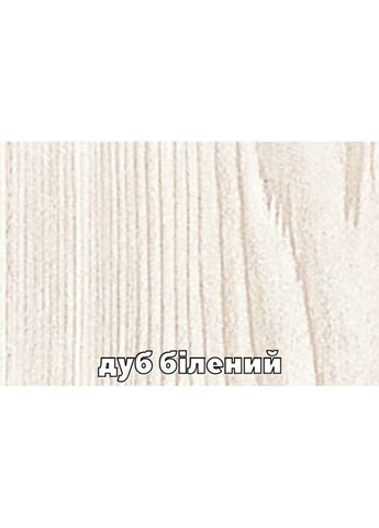 Шкаф-купе двухдверный Комфорт Мебель 130*45*240 см Дуб Беленый 2 двери ДСП Стандарт Комфорт Меблі (360430697)