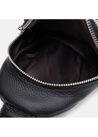 Жіночий шкіряний рюкзак через плече K15-606bl-black Borsa Leather (366343734)