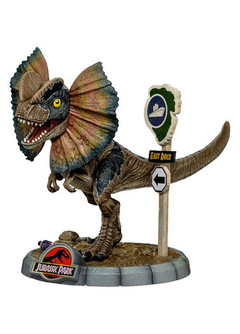 Фигурка JURASSIC PARK Dilophosaurus (UNIVJP97723-MC) Iron Studios (332613347)