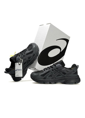 Черные демисезонные кроссовки мужские asics gel-venture 6 gtx black No Brand Gel-Venture 6 Gore-Tex Black