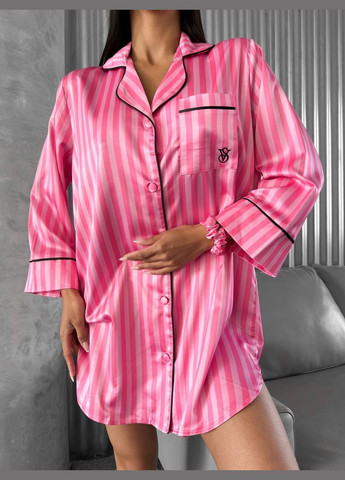 Розовая пижама Domino сорочка