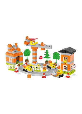 Ігровий набір конструктор 9994TXK 170 деталей та 3 машинки ТехноК (302384637)