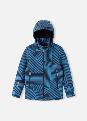 Темно-синяя демисезонная куртка softshell Reima Kuusela