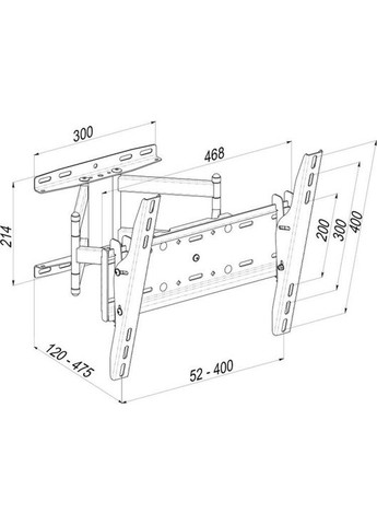 Настенный крепеж WMO6246T KSL (314974017)