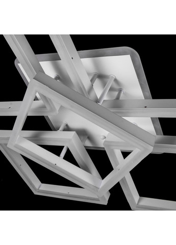 Стельова світлодіодна люстра з пультом диммером та підсвічуванням основи Y1569/4+1/ No Brand (352230236)