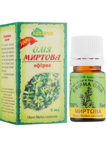 Ефірна олія "Миртова" 5ml (301819-35895871) Адверсо (368618976)