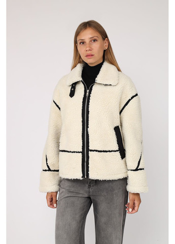 Молочне зимнє Шуба жіноча колір молочний CB-00279715 MISTY MOUNTAIN